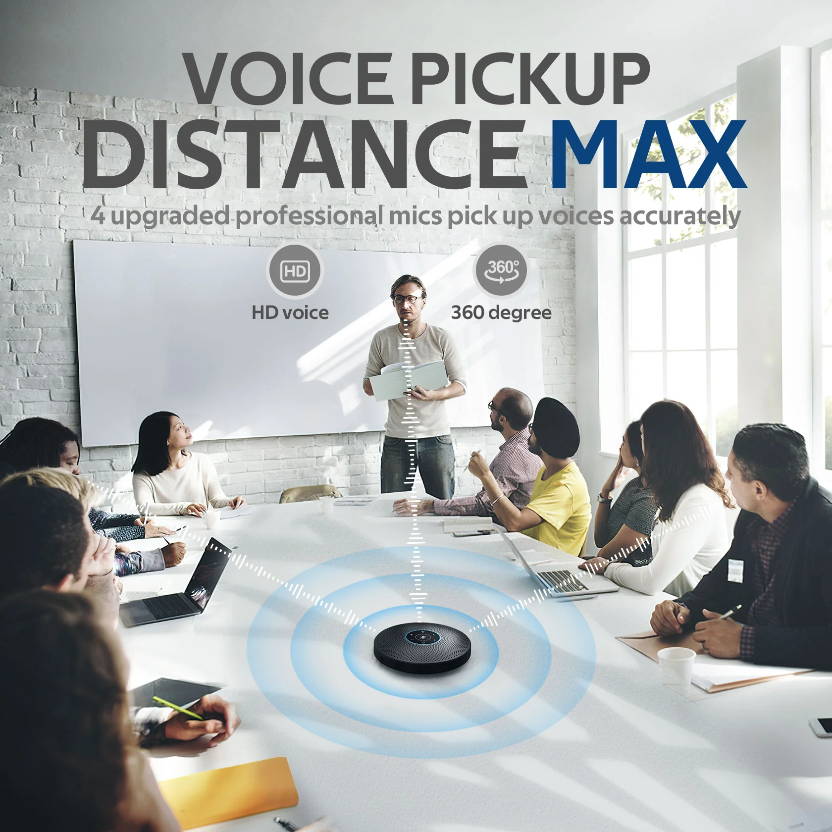 EMEET OfficeCore M2 Max (2 Pack with Daisy Chain) - Image 3