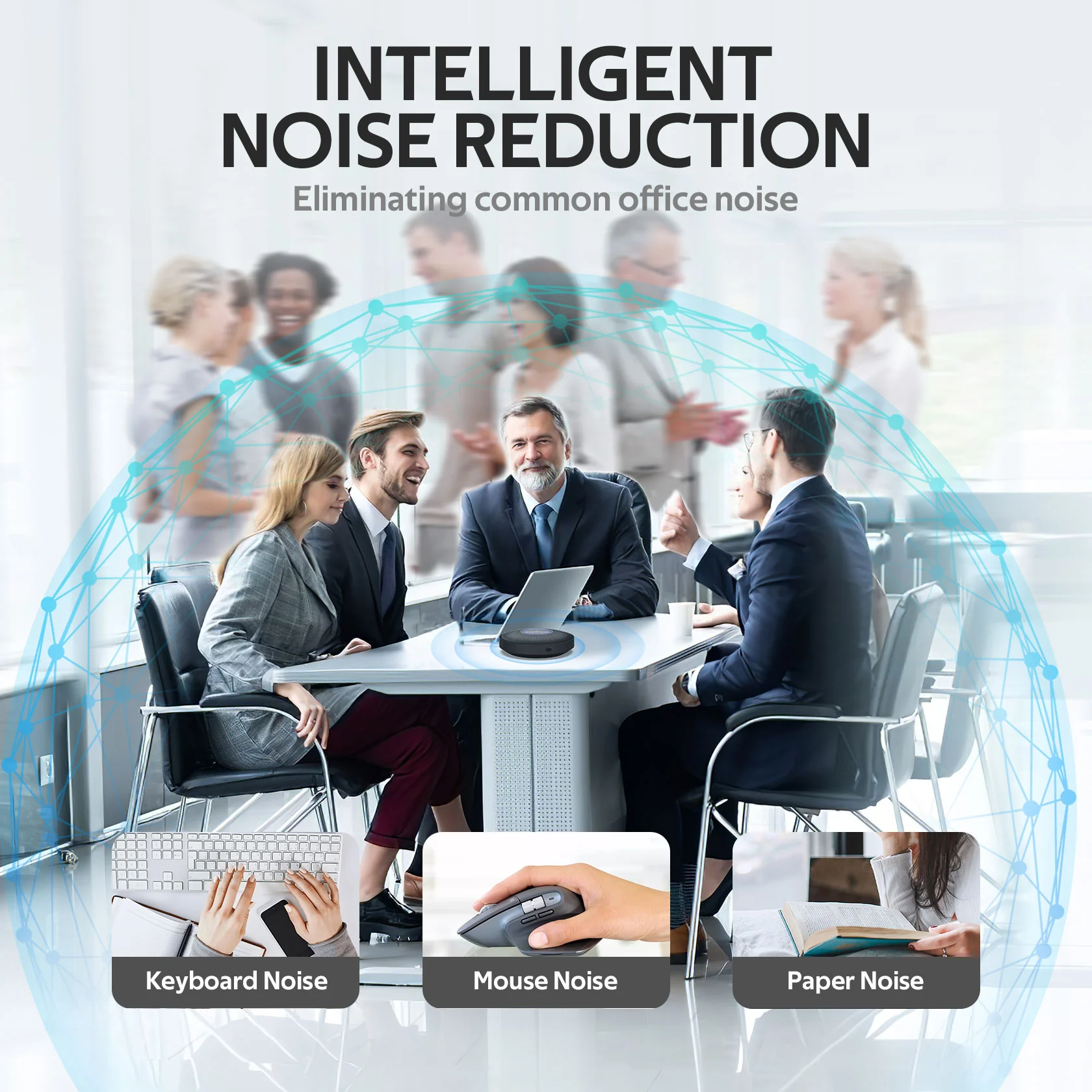 EMEET OfficeCore M2 Max (2 Pack with Daisy Chain) - Image 6
